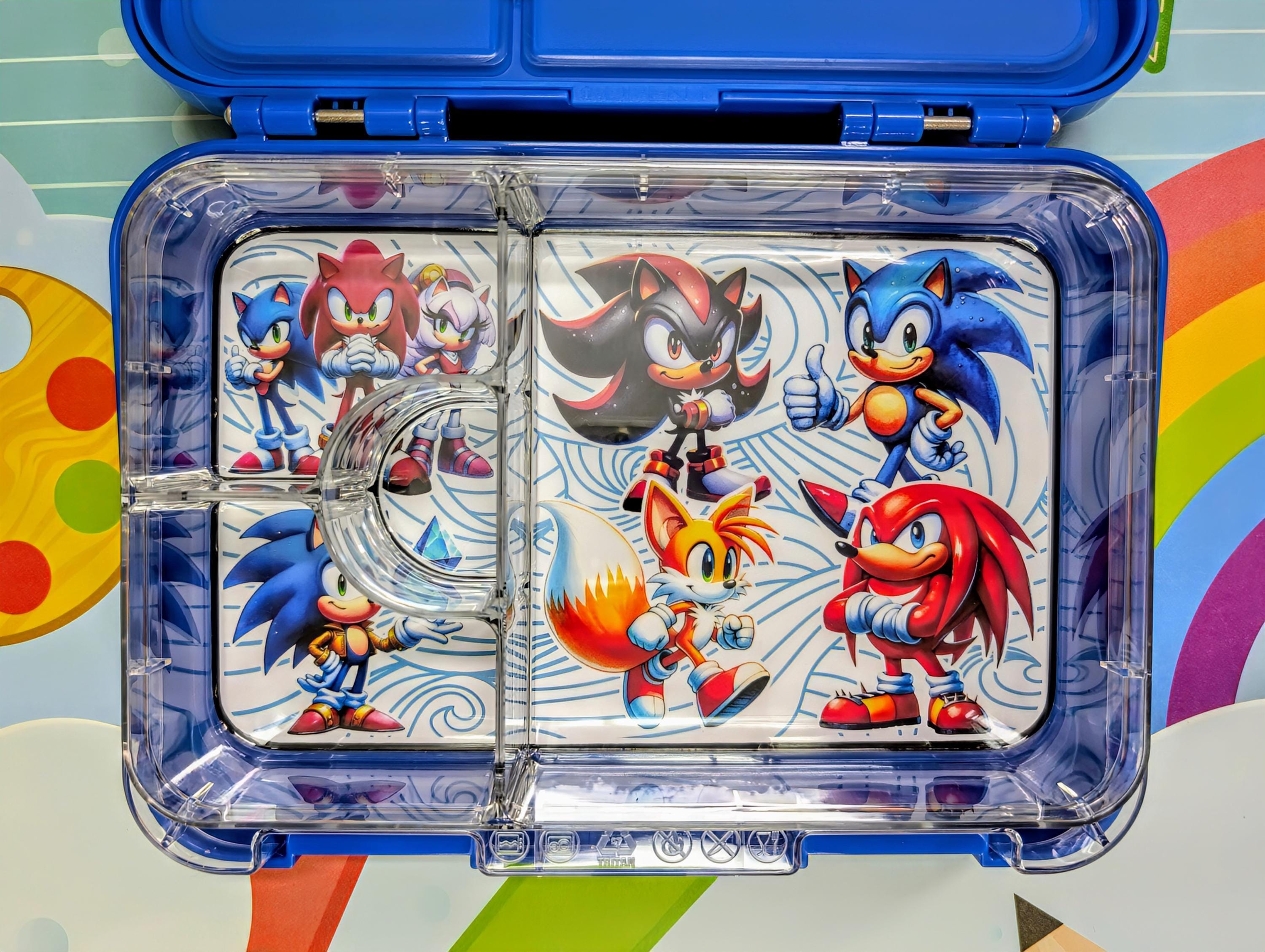Sonic, insert, insert pour boîte à lunch, insert pour collation, insert pour boîte à pain