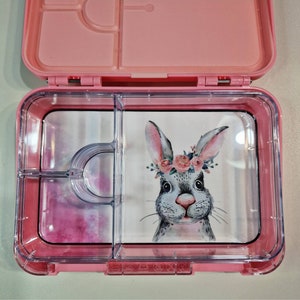 Easter, Rabbit, Personalized , Lunchbox insert , Lunchbox , Lunch box , Lunch box