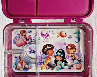 Zeemeermin gepersonaliseerde lunchbox voering lunchbox lunchbox