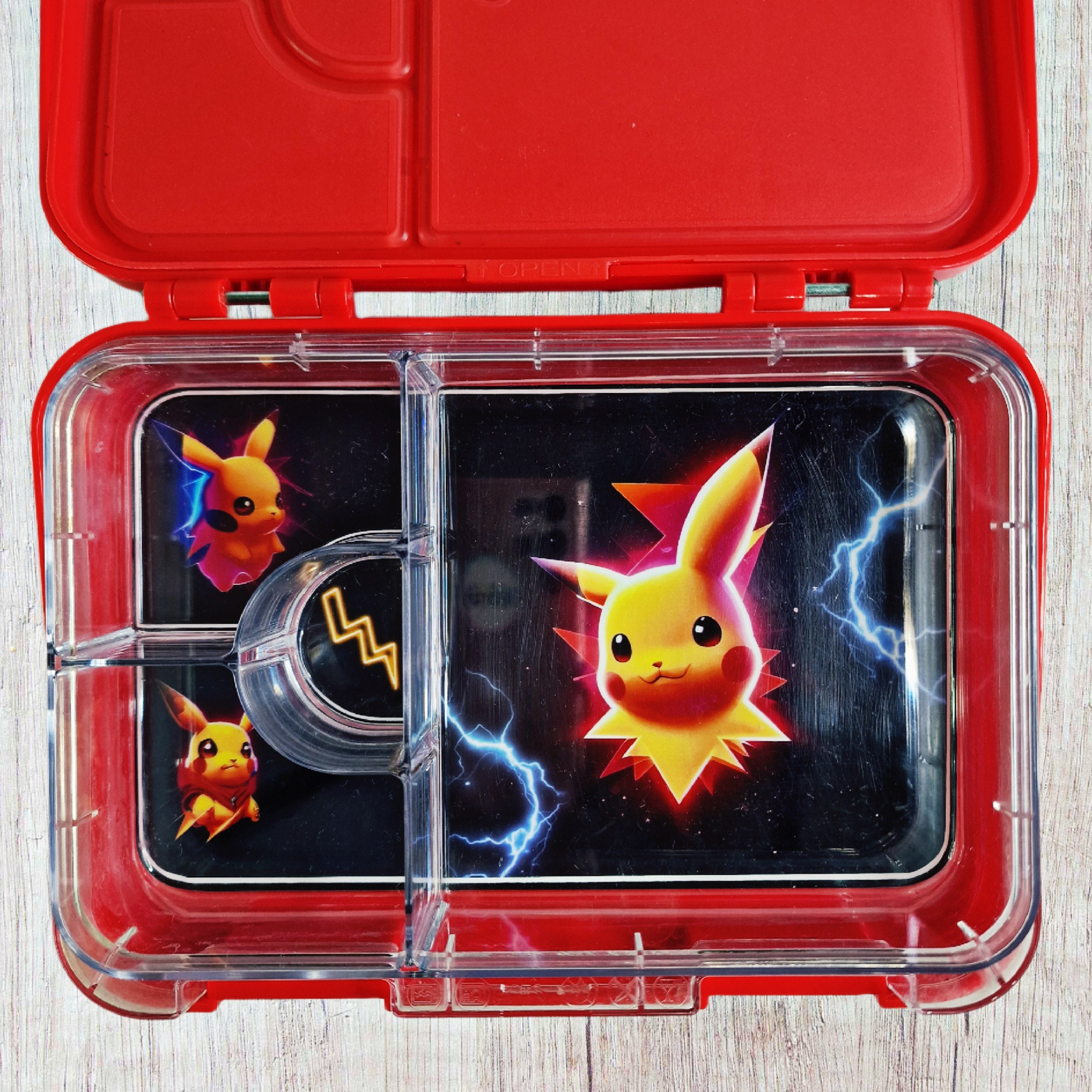 2018 Pokemon Pikachu & Friends Black & Red Lunch Bag Gotta Catch
