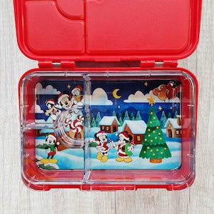 Christmas, winter, personalized, lunch box insert, lunch box, lunch box