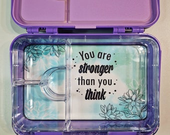 Personalized , Lunchbox insert , Lunchbox , Lunch box