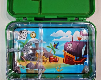 Pirat, Personalisiert , Lunchboxeinlage , Lunchbox , Brotdose