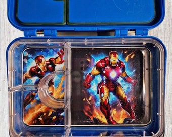 Ironman, cool , Personalisiert , Lunchboxeinlage , Lunchbox , Brotdose