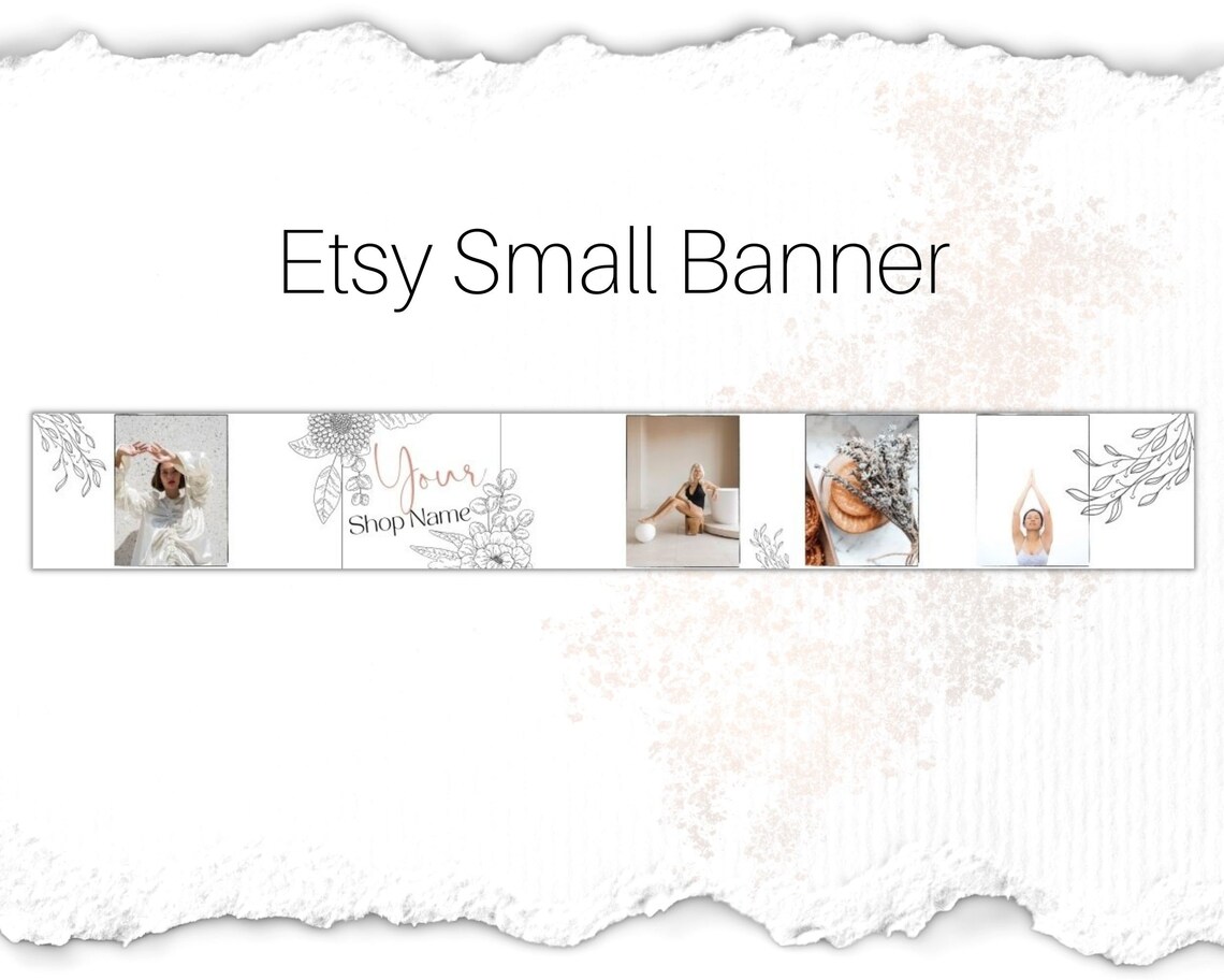 Pretty Etsy Banner Etsy Banner Set Etsy Banners and Etsy Etsy
