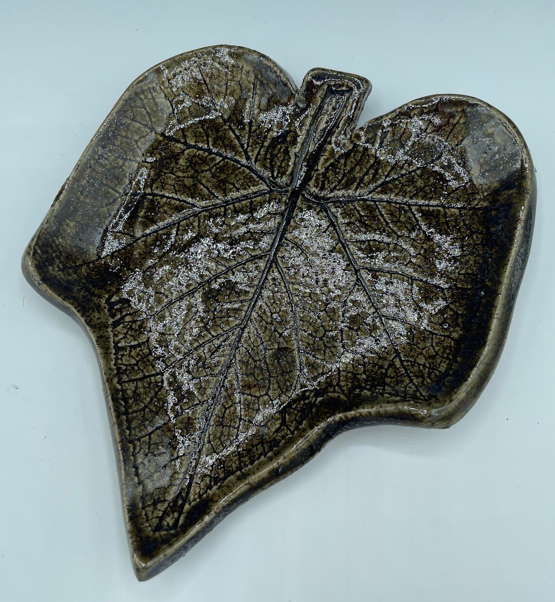 Ceramic Leaf Plates Etsy