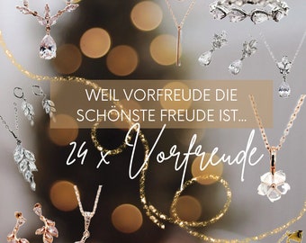 Schmuck Adventskalender • Weihnachtsgeschenk für Frauen • Damen Adventskalender • Damen Weihnachtsgeschenk • Schmuck Weihnachtskalender