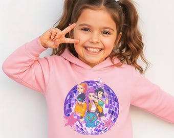 Sudadera con capucha para niños pequeños y jóvenes del anime KPOP Demon Hunter