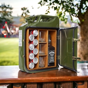 CANISTER BAR 彼への誕生日プレゼント、ウイスキーギフトセット、夫、ボーイフレンド、お父さんへのミニバーギフト、誕生日 30 40 50 60 の独身パーティー用