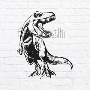 Dinosaurier Svg, T-Rex svg, Dinosaurier Clipart, Jurassic Park, Geburtstag Dino Svg, Tyrannosaurus Rex
