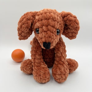 CROCHET PATTERN | crochet dog | amigurumi cocker spaniel puppy | crochet animal pattern | crochet animal plush | instant PDF download