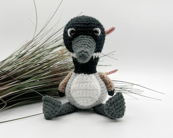 PATRÓN DE GANCHILLO / Ganso canadiense de ganchillo / Ganso amigurumi / Patrón de animal de ganchillo / Animales de peluche de ganchillo / Descarga instantánea en PDF