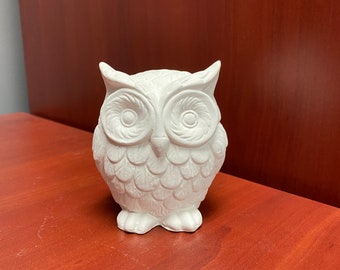 Blank Stone Owl for painting
