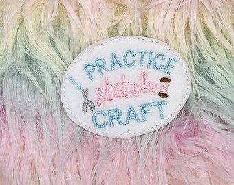 Diseño de bordado de fieltro de Stitch Craft