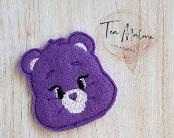 Motif de broderie ours en peluche