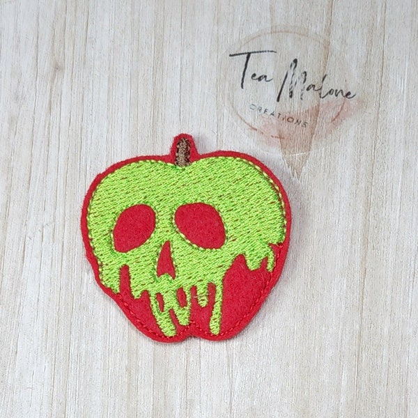 Poison Apple Feltie Embroidery Design