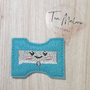 Pencil Sharpener Feltie Embroidery Design