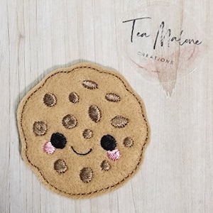 Kawaii Cookie Embroidery Design