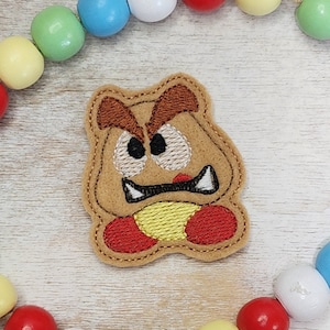 Mushroom Baddie Feltie Embroidery Design