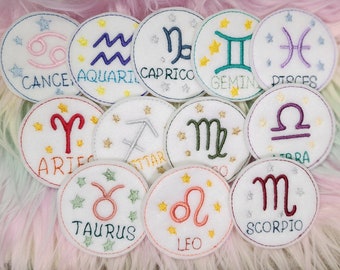 Zodiac Set Embroidery Design