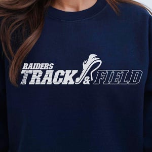 Raiders Track and Field SVG: Cricut & Silhouette Cut File (Digital Download)