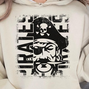 Archivo de corte Cricut de mascota pirata SVG, diseño de sublimación de camisetas de mascota pirata (PPT), diseño digital de camisetas pirata, orgullo pirata, piratas SVG (PPT)