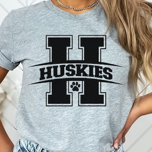 Huskie Baseball Svg Cricut Cut File for Shirts, Husky T-Shirt Png, Huskies Cheer, Huskies Mascot Svg, Softball Svg, Huskies Football Svg,