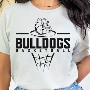 Bulldogs Basketball SVG: Game Day Design (Digital Download)