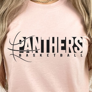 Panthers Svg File for Cricut, Panthers Png, Panthers School Spirit Svg, Teacher Shirt Svg, School Team Mascot, Panther Digital Download File