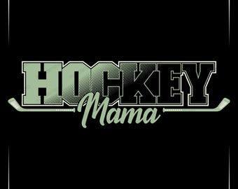 Hockey Mom SVG, Sports Shirt Design (Digital Download)
