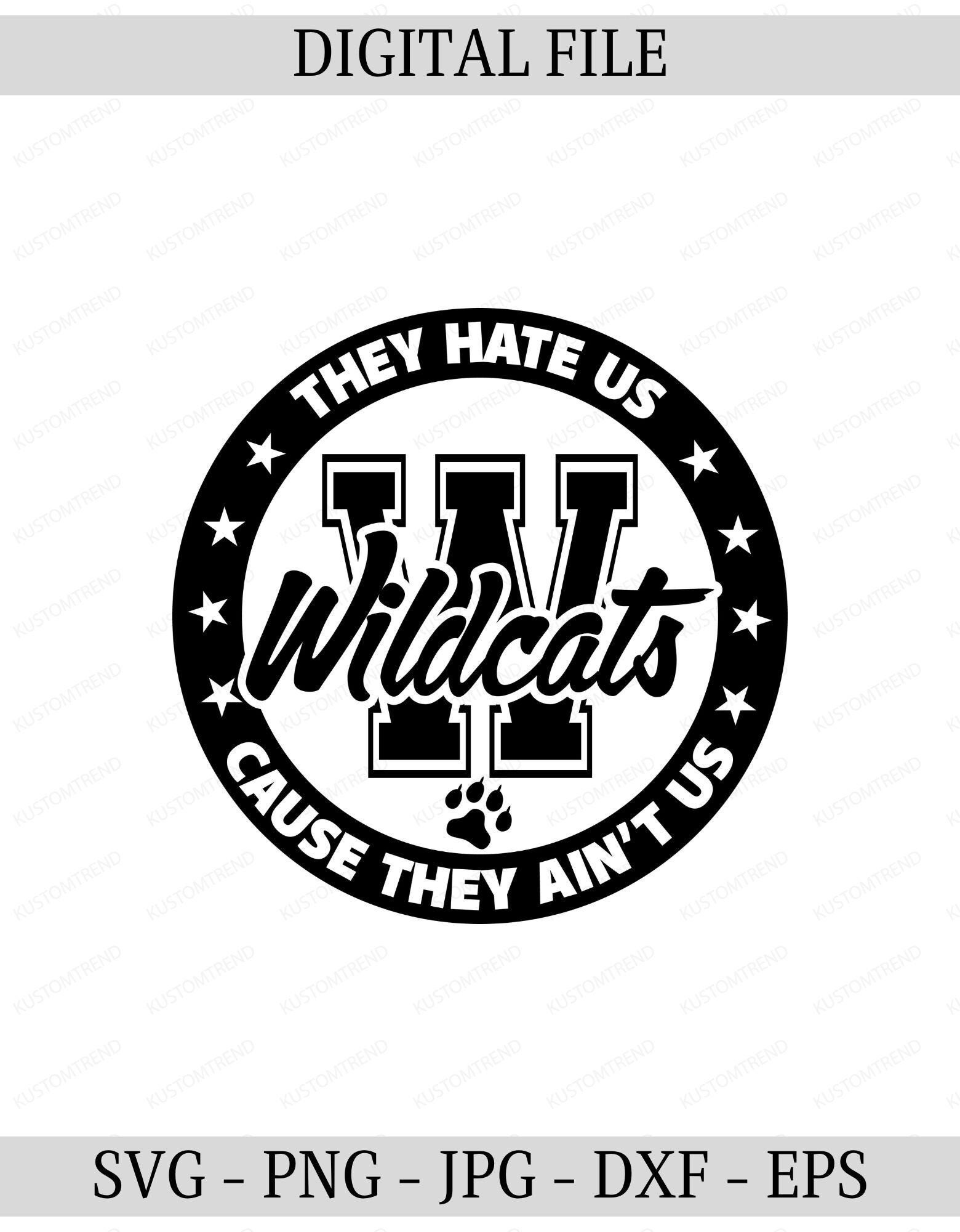 Wildcats Football Svg Cut File for Cricut Wildcats Soccer Etsy
