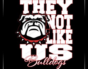 Bulldogs Mascot SVG: School Spirit Design, Cheer Mom Clip Art (Digital Download)