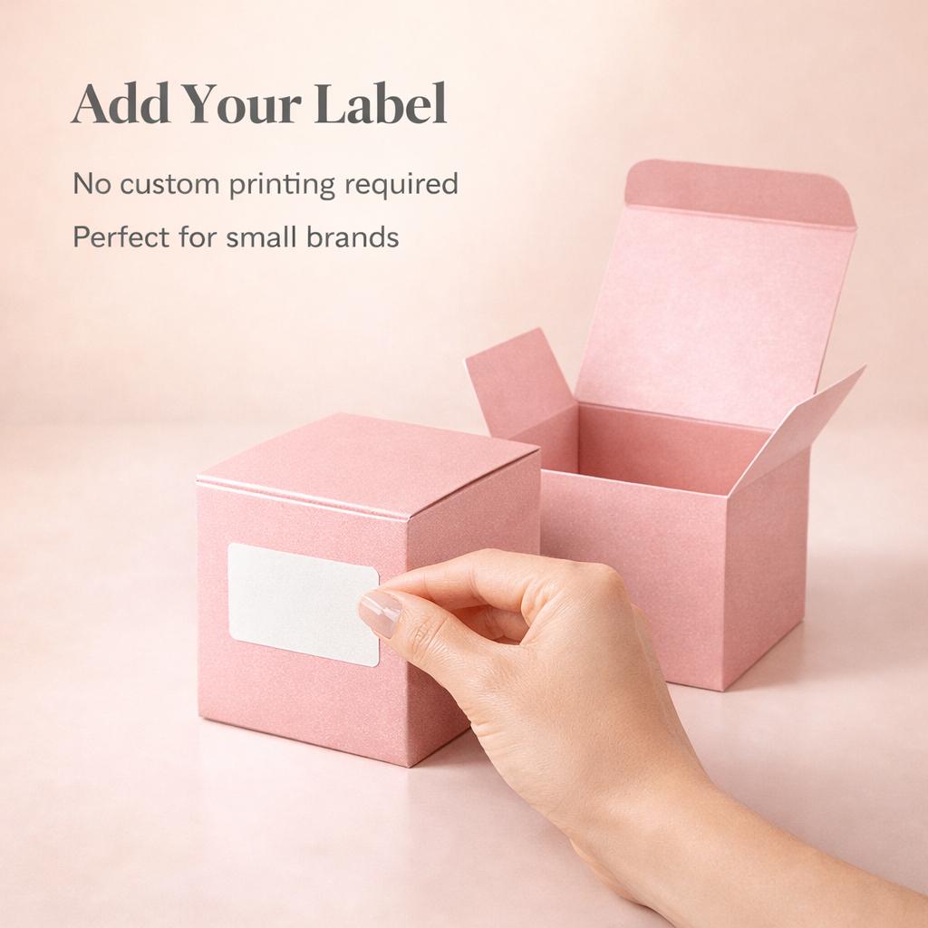 Pink 2d Square Box Pink Square Gift Boxes: Retail Packaging, Party Favors - Set of 10 - Etsy