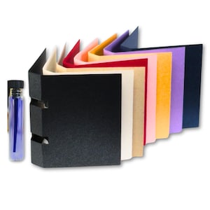 Parfüm Display Karten für 1m und 2ml Fläschchen, hergestellt aus hochwertigem Premium Papier, 100er Set