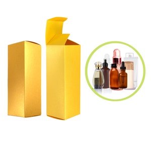 Product Box Gold Boxes 2oz Dropper Bottles Bulk Packaging Wholesale