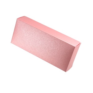Cajas de productos de 2 x 1 x 4,8 pulgadas, embalaje rosa colorido con cartulina