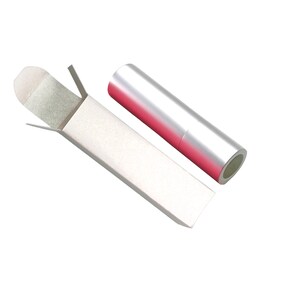 Cajas de lápiz labial en cartulina de papel perlado blanco de lujo, embalaje minorista, tienda boutique, caja de frasco de perfume, embalaje de maquillaje para pequeñas empresas