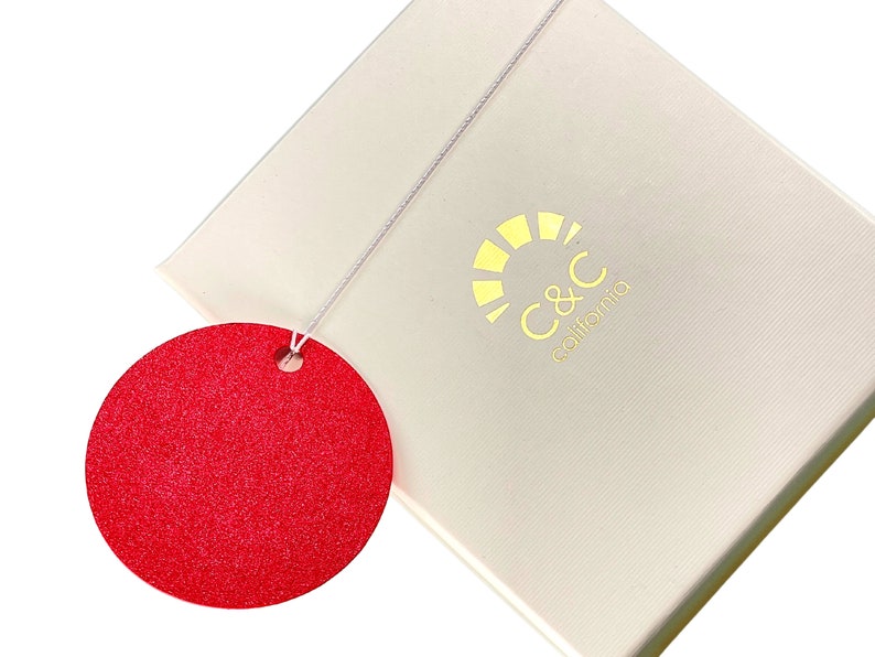 Circle Hang Tags With Elastic String Using Premium Colored Etsy