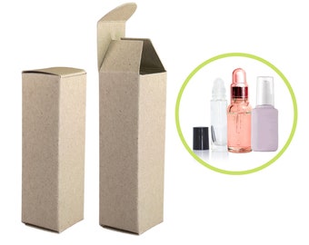 Oil Roller Box for 10ml or 15ml Perfume Rollers, Box Bulk Packaging Wholesale for Small Business Makers, Cosmetic Packaging Supplies
