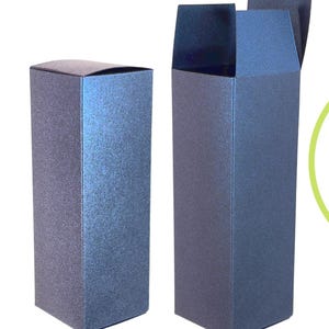 Boîtes de bouteilles de 1 oz 1,5 x 1,5 x 5,125 pouces Boîtes de produits marines Emballages en vrac en gros