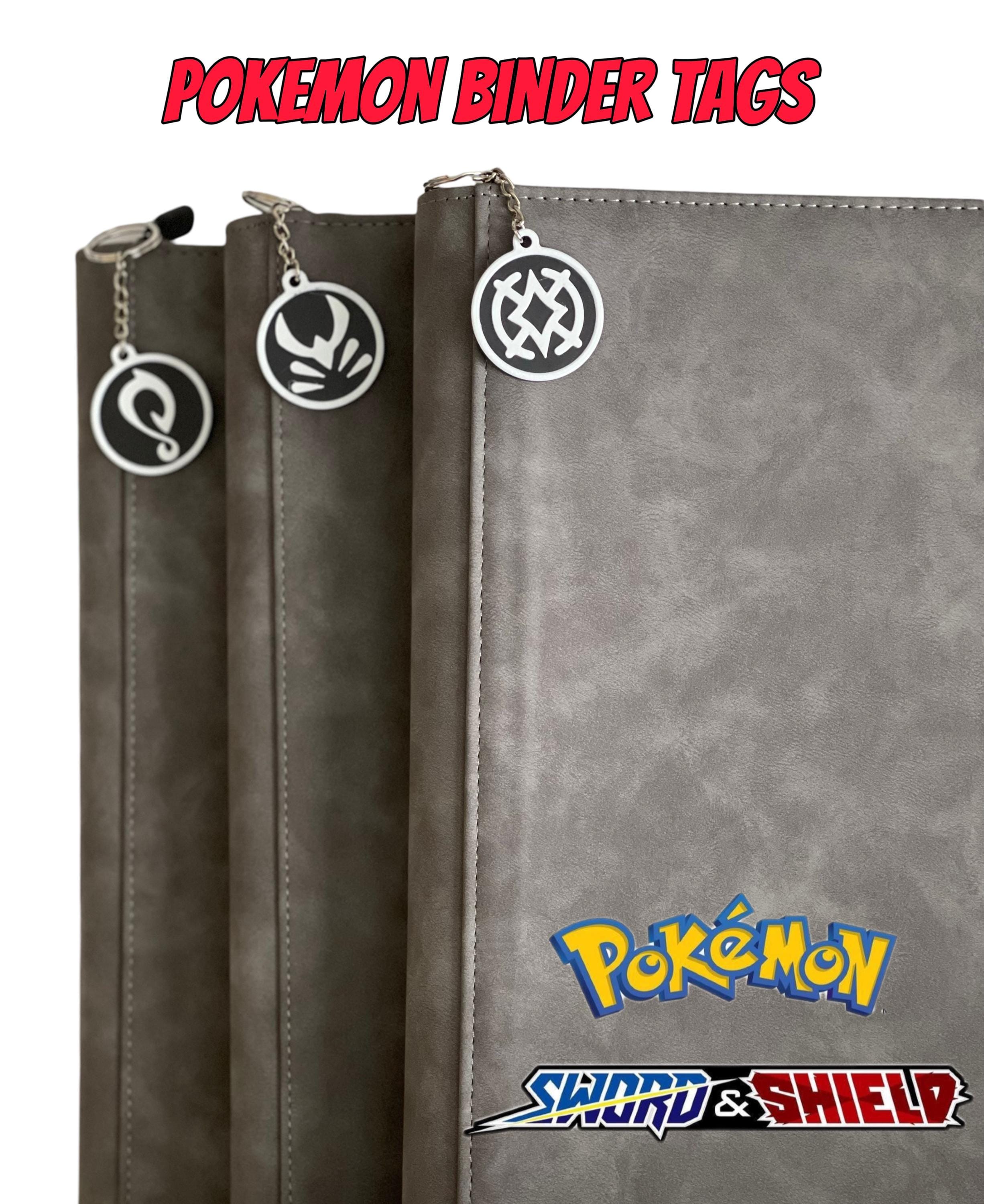 Pokemon Binder Tag | Sword & Shield | Set Symbol | Organizers | Key Chain