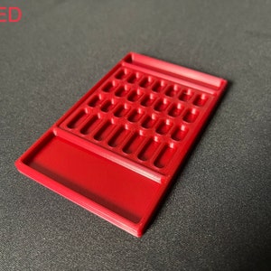 Lock Pinning Tray Simple Red