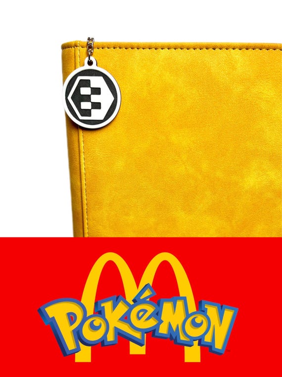 Pokemon Binder Tag | McDonald's | Set Symbol | Organizers | Key Chain