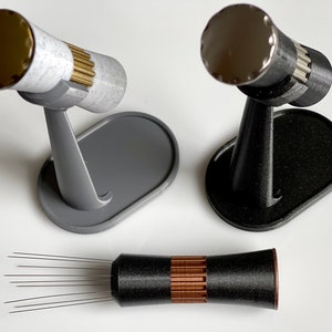 WDT Werkzeug Espresso Verteilungswerkzeug Kupfer, Nickel oder Sonderedition-Stein-Weiß-Messing-Finishes Bild 2