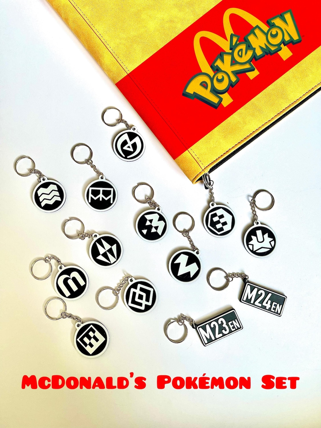 Pokemon Binder Tag | Mcdonald's | Set Symbol | Organizers | Key Chain - Etsy Pokemon Binder Tag | Mcdonald's | Set Symbol | Organizers | Key Chain - Etsy