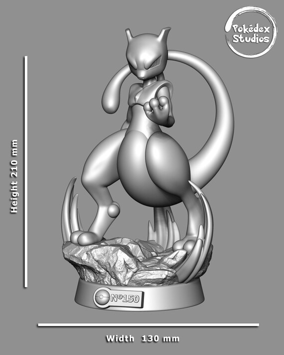 Figurine Pokémon Mewtwo 15 Cm – Articulations Multiples – Officielle Jazwares