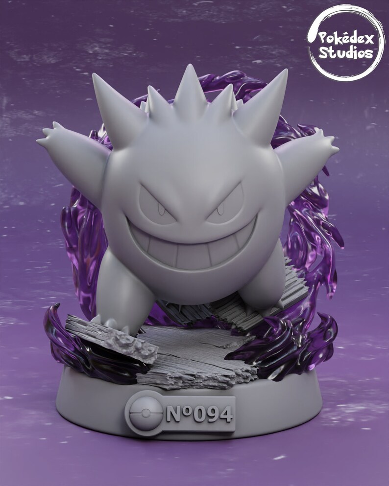 Pokemon - Figurine Pikachu et Gengar