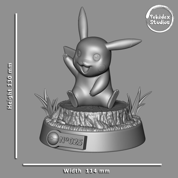 Pokemon Figure Pikachu & Aipom - 5cm Pokémon Figures - Newest 2023