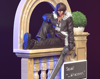 ファイナルファンタジー8スコールレオンハートバックライト付き
