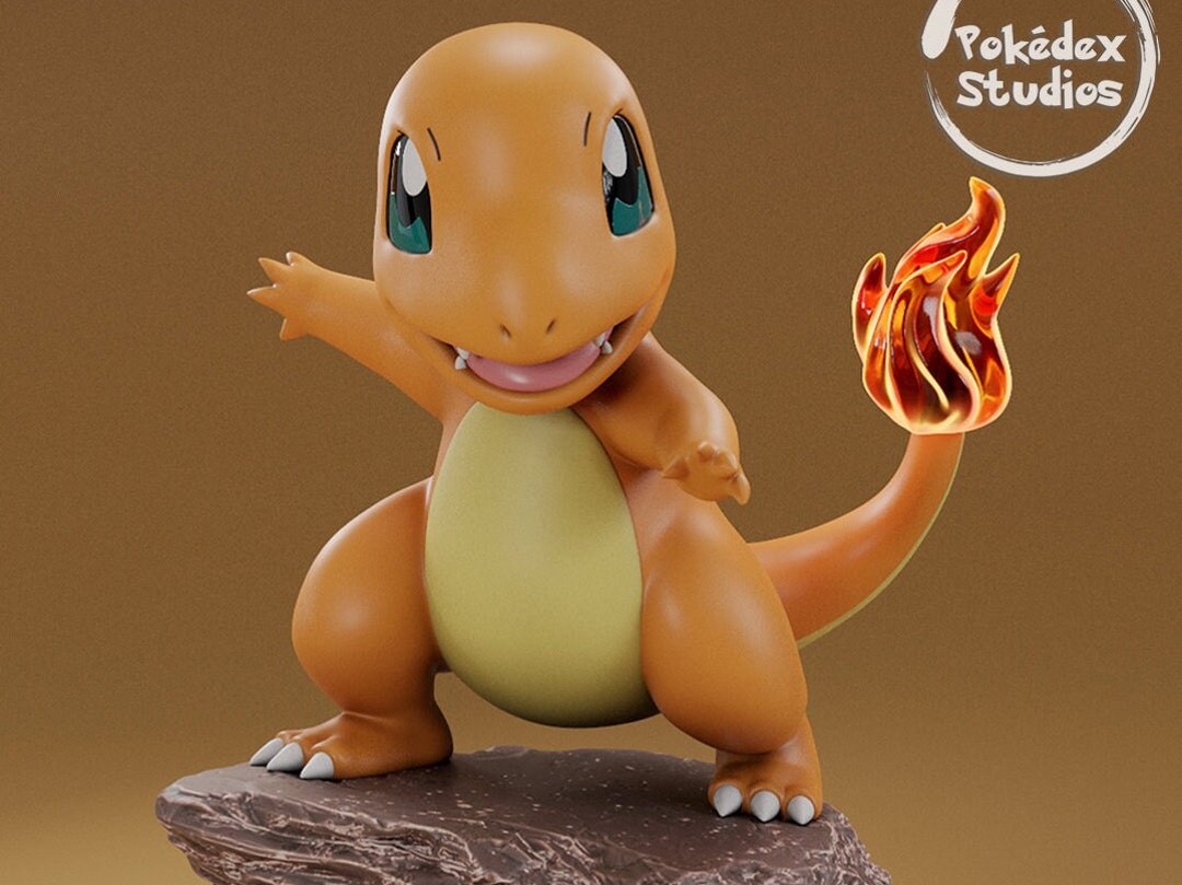FIGURINE POKÉMON - Salamèche, Impression 3D EUR 6,00 - FR